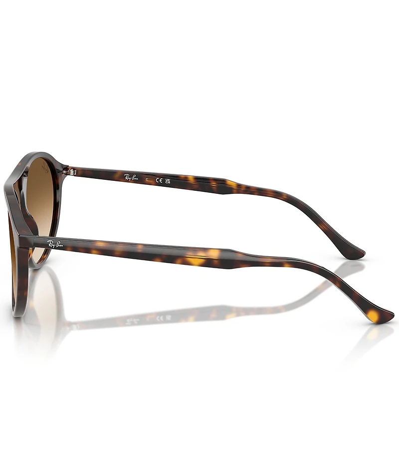 Ray-Ban Unisex RB2215 56mm Round Sunglasses
