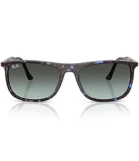 Ray-Ban Men's RB2216F 61mm Havana Rectangular Sunglasses