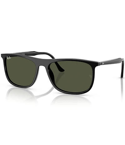 Ray-Ban Men's RB2216F 61mm Rectangle Sunglasses