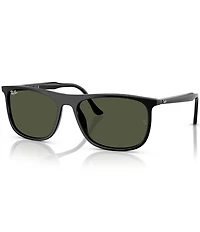 Ray-Ban Men's RB2216F 61mm Rectangle Sunglasses