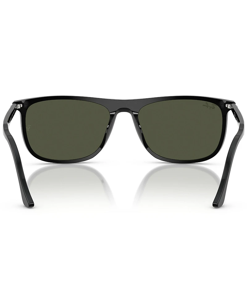 Ray-Ban Men's RB2216F 61mm Rectangle Sunglasses