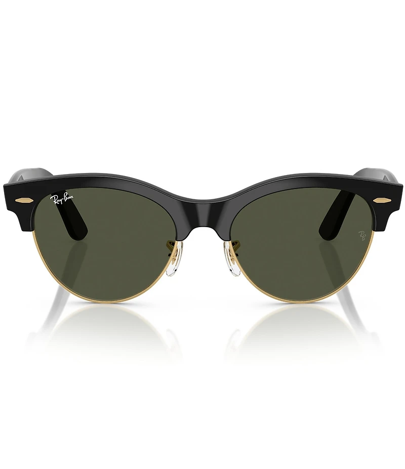 Ray-Ban Men's RB2341 Clubmaster Way 54mm Round Sunglasses