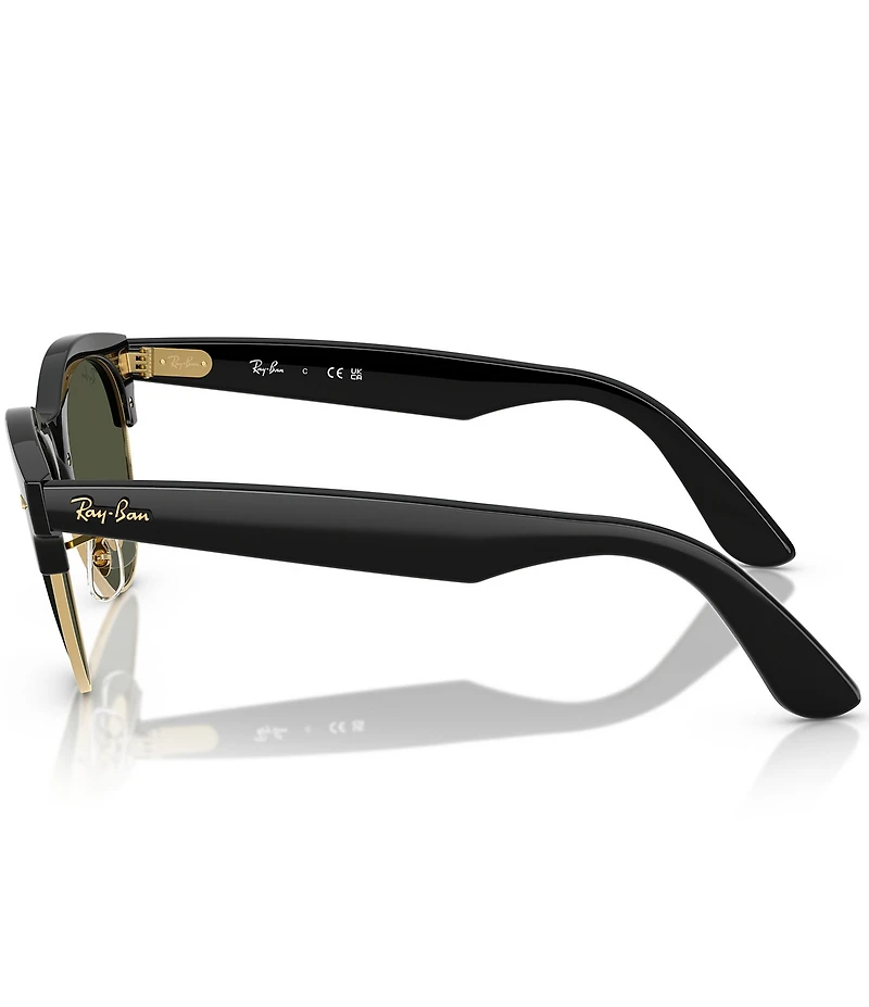 Ray-Ban Men's RB2341 Clubmaster Way 54mm Round Sunglasses