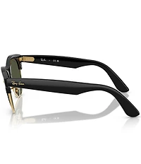 Ray-Ban Men's RB2341 Clubmaster Way 54mm Round Sunglasses