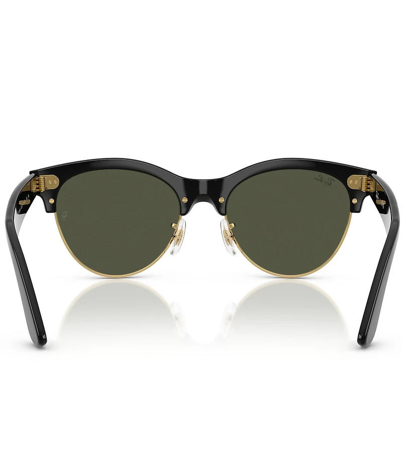 Ray-Ban Men's RB2341 Clubmaster Way 54mm Round Sunglasses