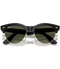Ray-Ban Men's RB2341 Clubmaster Way 54mm Round Sunglasses