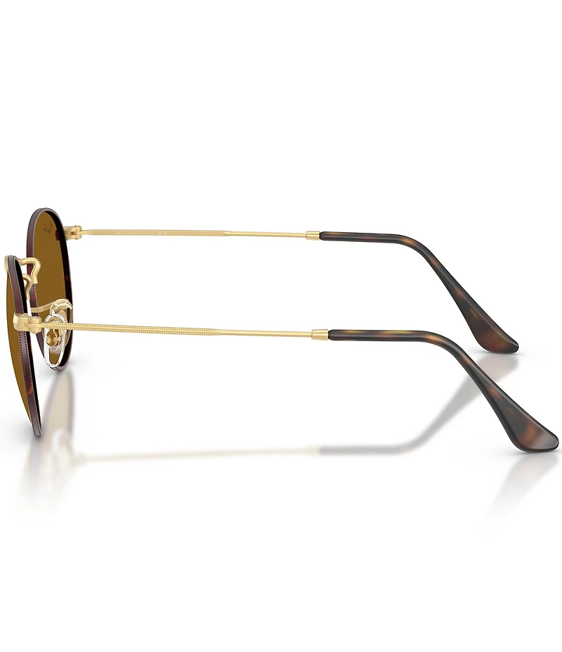 Ray-Ban Unisex RB3447 53mm Round Sunglasses