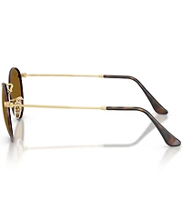 Ray-Ban Unisex RB3447 53mm Round Sunglasses