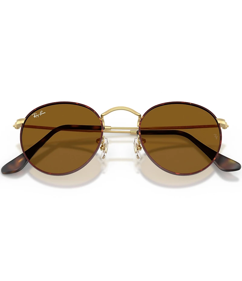 Ray-Ban Unisex RB3447 53mm Round Sunglasses