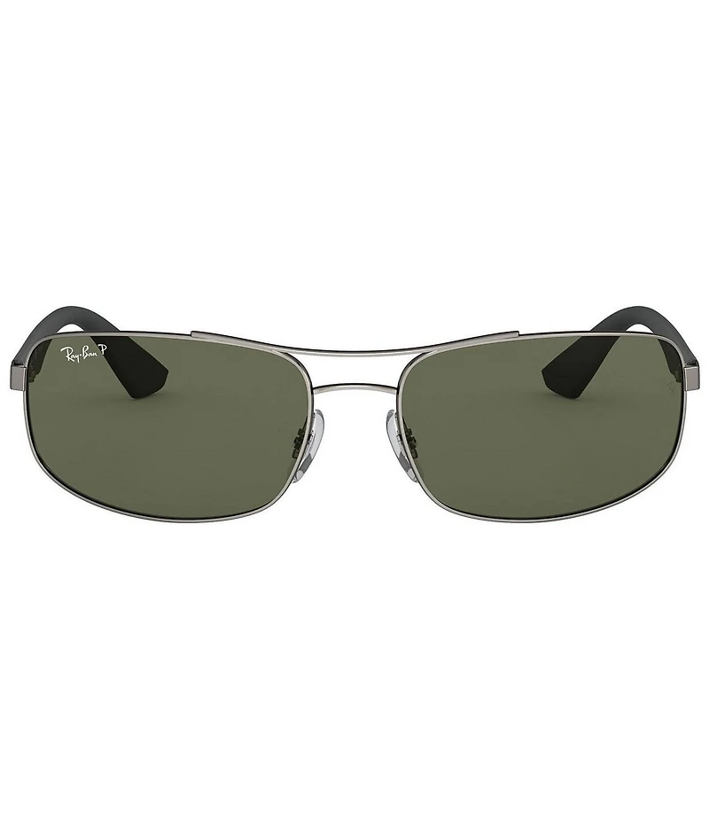 Ray-Ban Men's RB3527 Polarized 61mm Sunglasses