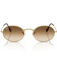 Ray-Ban Men's Rb3547 54mm Oval Sunglasses