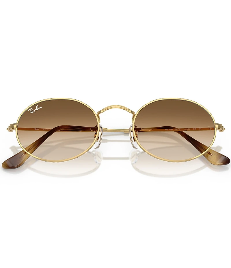 Ray-Ban Men's Rb3547 54mm Oval Sunglasses