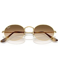 Ray-Ban Men's Rb3547 54mm Oval Sunglasses
