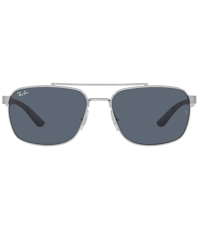 Ray-Ban Men's RB3701 59mm Rectangle Sunglasses