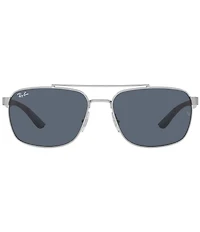 Ray-Ban Men's RB3701 59mm Rectangle Sunglasses