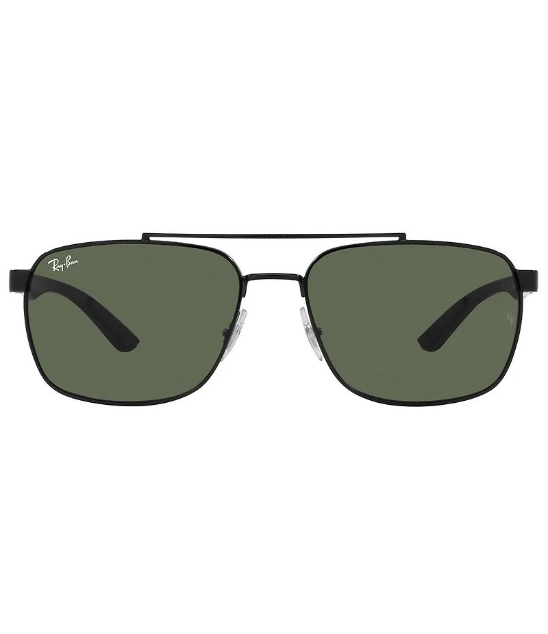 Ray-Ban Men's RB3701 59mm Rectangle Sunglasses