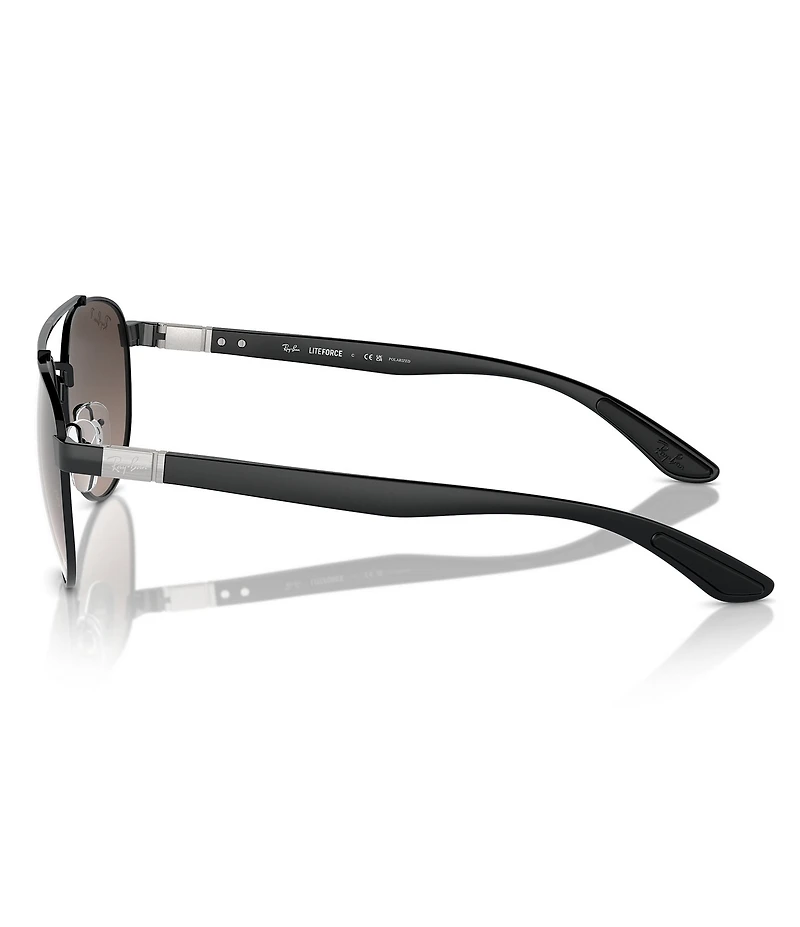 Ray-Ban Men's RB3736CH 56mm Irregular Polarized Sunglasses