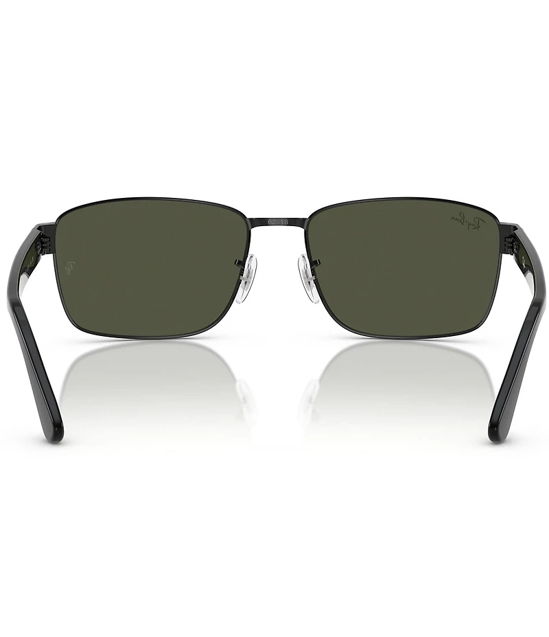 Ray-Ban Men's RB3750 62mm Square Sunglasses