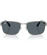Ray-Ban Men's RB3750 62mm Square Sunglasses