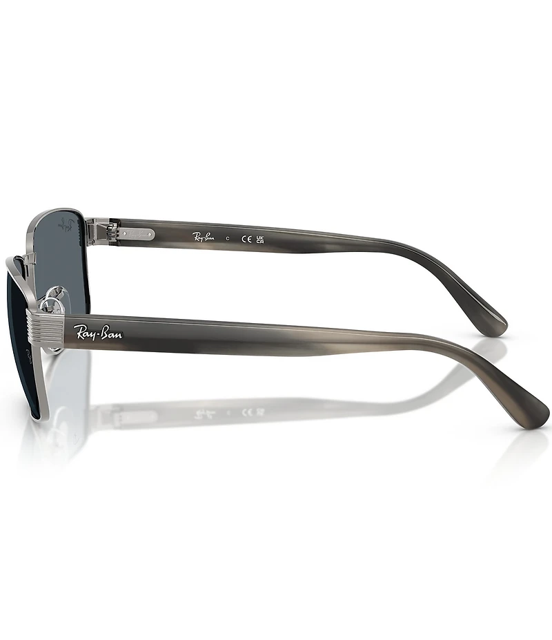 Ray-Ban Men's RB3750 62mm Square Sunglasses