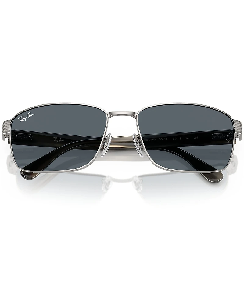Ray-Ban Men's RB3750 62mm Square Sunglasses