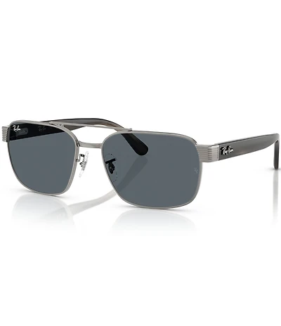 Ray-Ban Men's RB3751 58mm Square Sunglasses