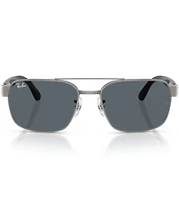 Ray-Ban Men's RB3751 58mm Square Sunglasses