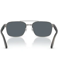 Ray-Ban Men's RB3751 58mm Square Sunglasses