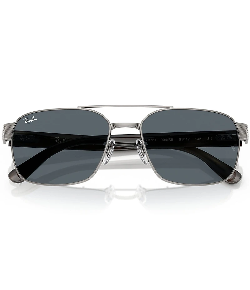 Ray-Ban Men's RB3751 58mm Square Sunglasses