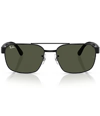 Ray-Ban Men's RB3751 58mm Square Sunglasses