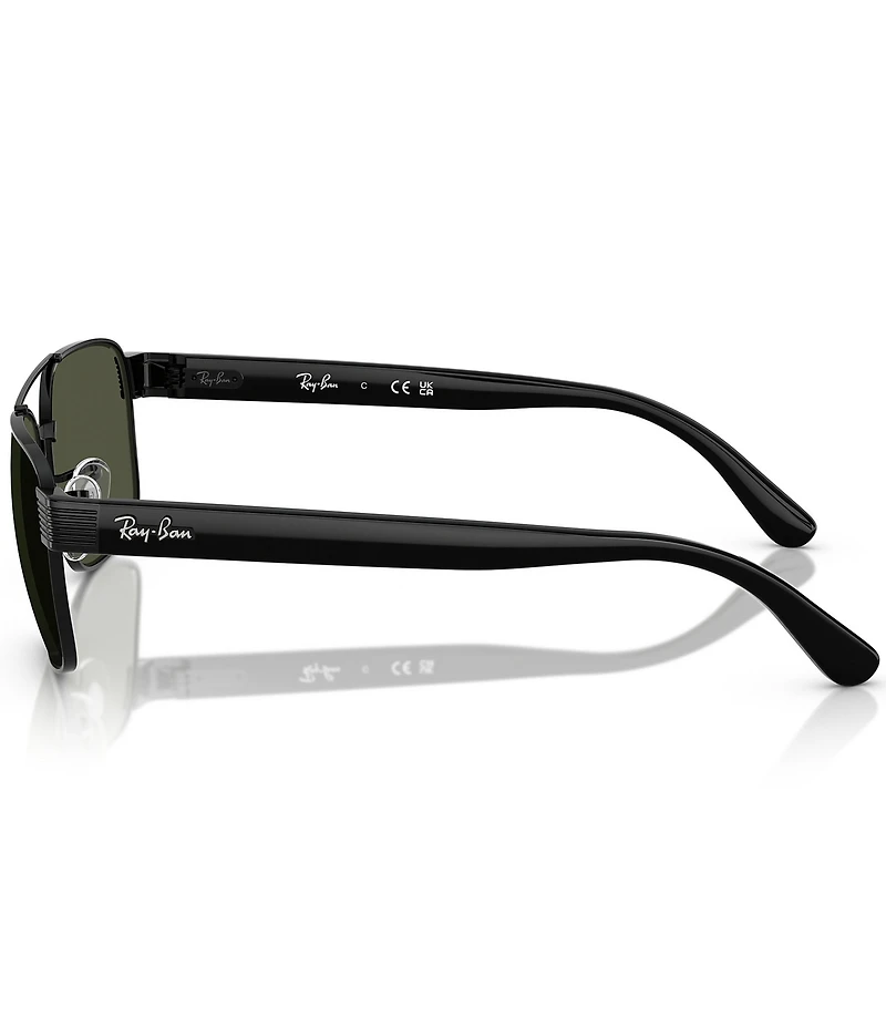 Ray-Ban Men's RB3751 58mm Square Sunglasses