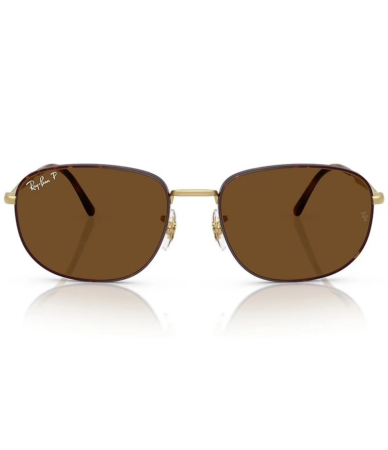 Ray-Ban Men's RB3754 60mm Polarized Pillow Sunglasses