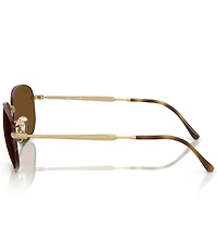 Ray-Ban Men's RB3754 60mm Polarized Pillow Sunglasses