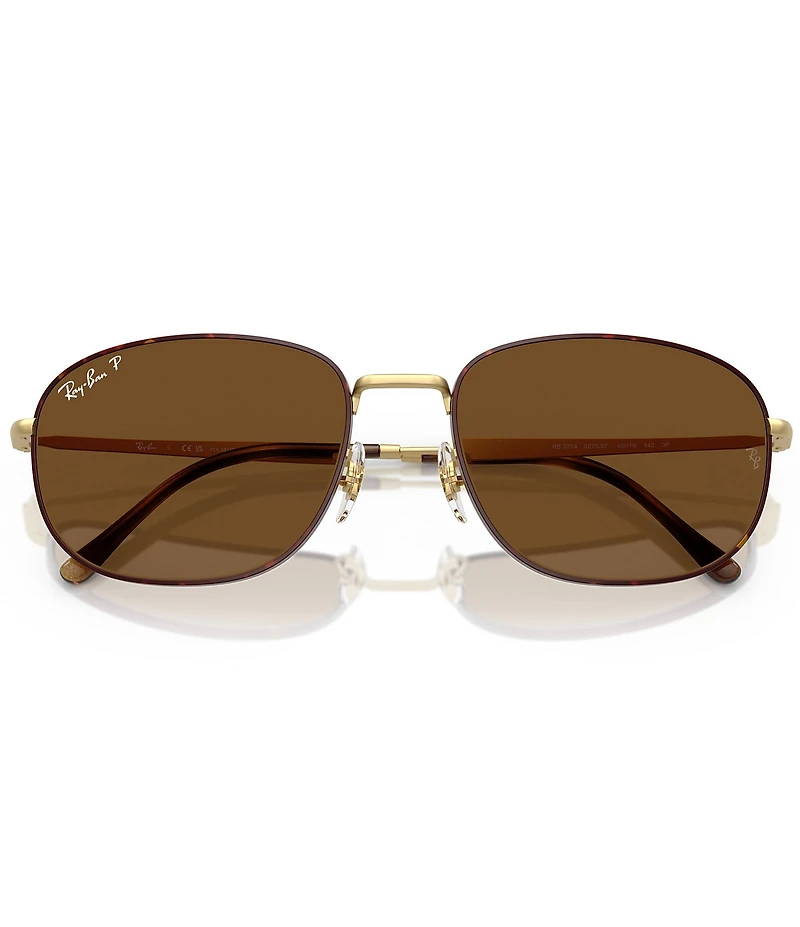 Ray-Ban Men's RB3754 60mm Polarized Pillow Sunglasses