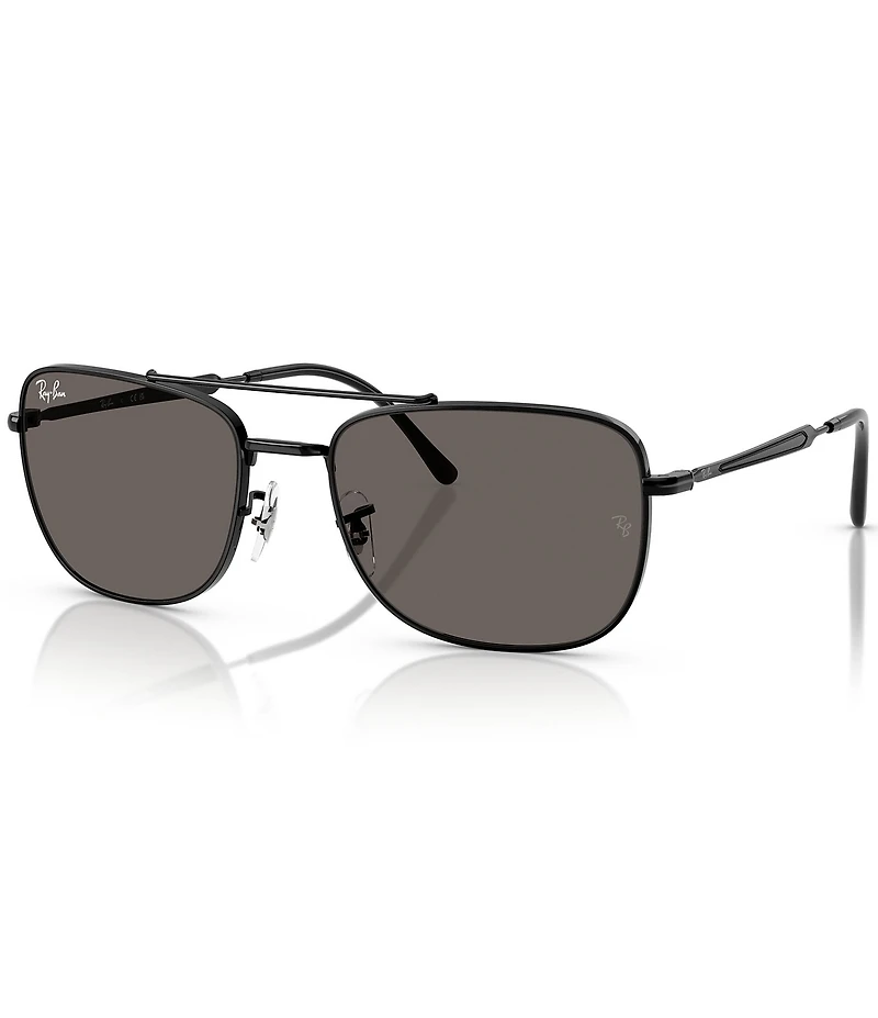 Ray-Ban Men's RB3755 62mm Rectangle Sunglasses