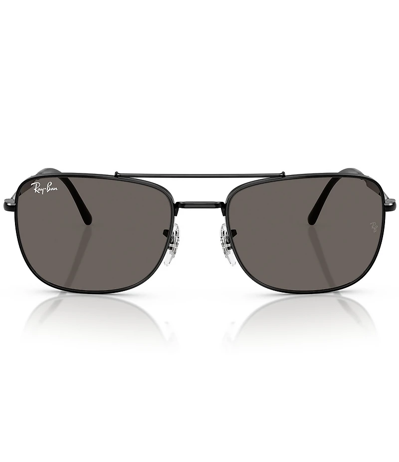 Ray-Ban Men's RB3755 62mm Rectangle Sunglasses