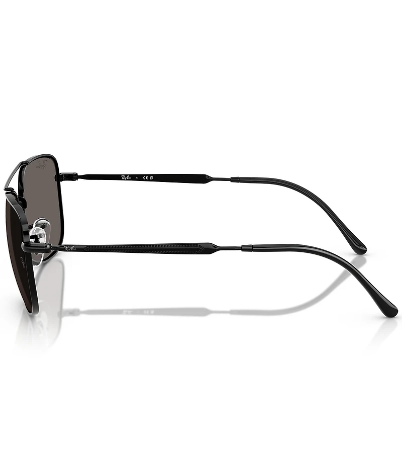 Ray-Ban Men's RB3755 62mm Rectangle Sunglasses