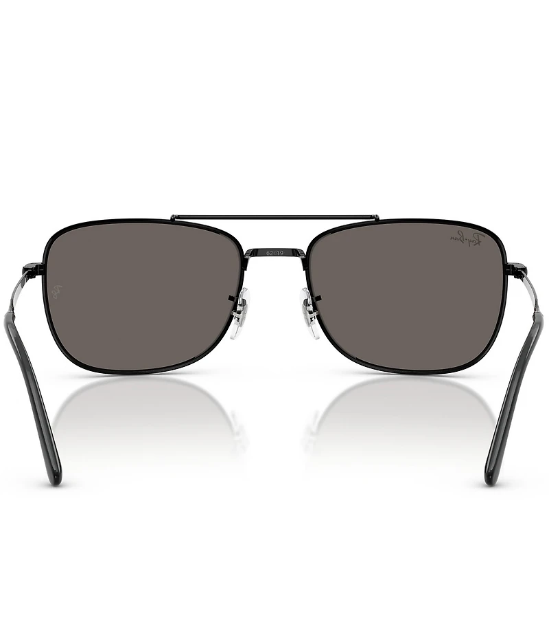 Ray-Ban Men's RB3755 62mm Rectangle Sunglasses