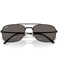 Ray-Ban Men's RB3755 62mm Rectangle Sunglasses