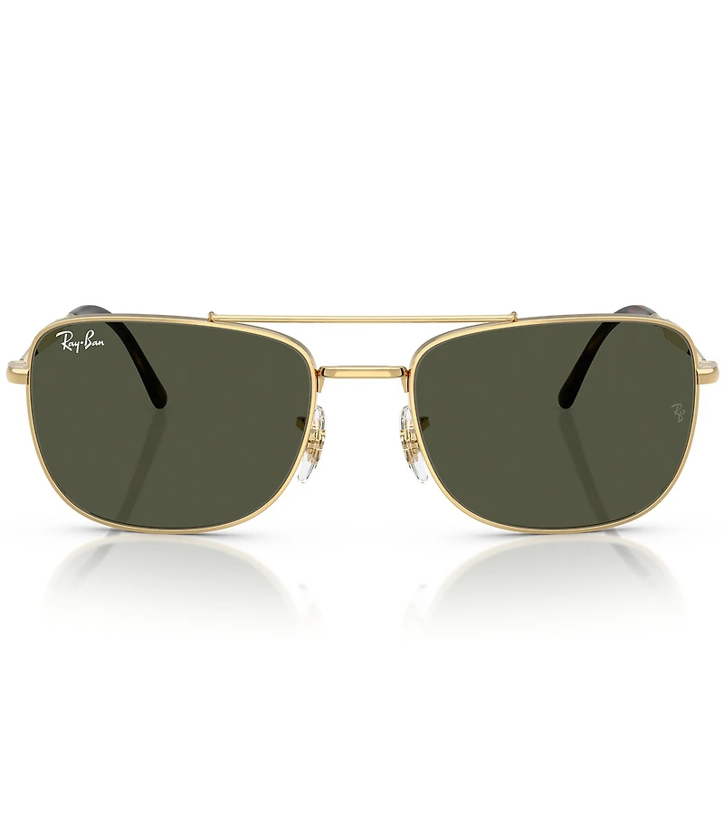 Ray-Ban Men's RB3755 62mm Rectangle Sunglasses