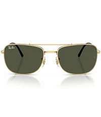 Ray-Ban Men's RB3755 62mm Rectangle Sunglasses