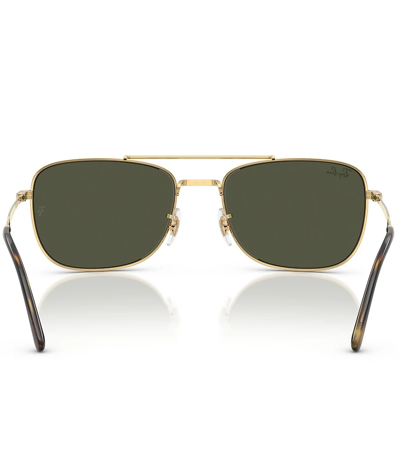 Ray-Ban Men's RB3755 62mm Rectangle Sunglasses