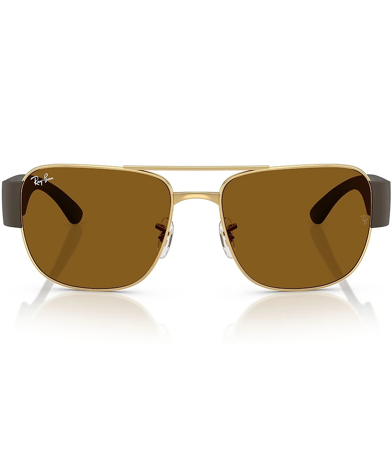 Ray-Ban Men's RB3756 56mm Square Sunglasses