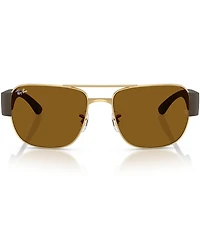 Ray-Ban Men's RB3756 56mm Square Sunglasses