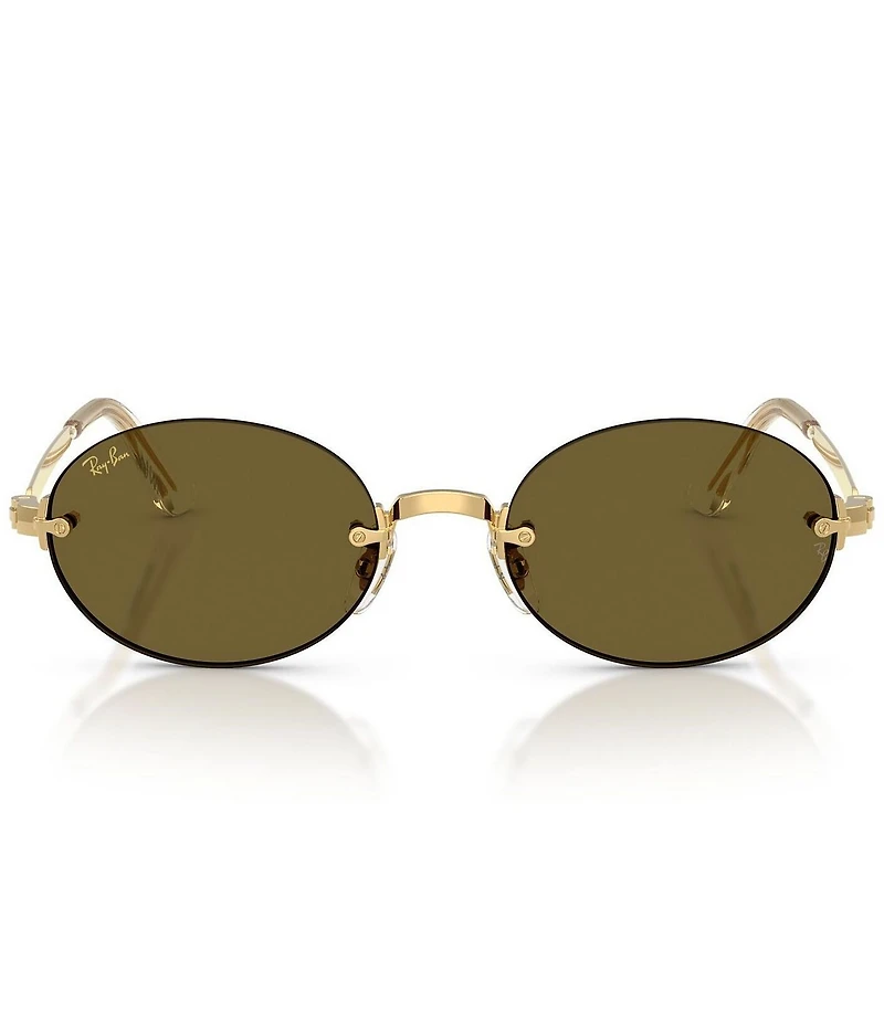 Ray-Ban Men's RB3929 54mm Oval Sunglasses