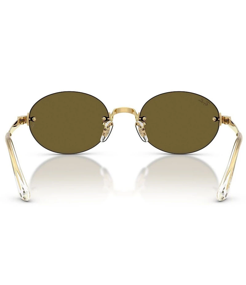 Ray-Ban Men's RB3929 54mm Oval Sunglasses