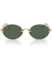 Ray-Ban Men's RB3929 54mm Oval Sunglasses