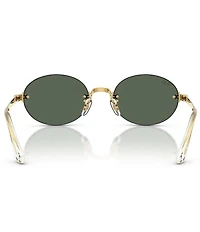 Ray-Ban Men's RB3929 54mm Oval Sunglasses