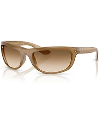 Ray-Ban Men's RB4089 Balorama 62mm Rectangle Sunglasses