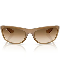 Ray-Ban Men's RB4089 Balorama 62mm Rectangle Sunglasses